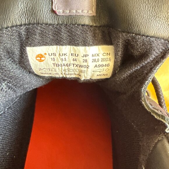 Supreme x timberland field boots - Picture 4 of 14